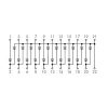 WAGO Module de test pour lampes avec 20 diodes pour 10 voies  Réf Rexel : BIWAG289-151  Réf Fab : 289-151   EAN13  : 4045454344405