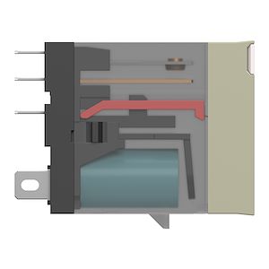 Schneider Electric Telefast - relais électromagnétique embrochable - 12,5mm - 24Vcc - 1OF  Réf Rexel : BISCHABR7S33  Réf Fab : ABR7S33  EAN13 : 3389110720747