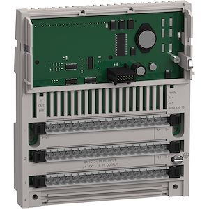 Schneider Electric Modicon Momentum - module E/S num. - 16 entrées 24Vcc - 16 sorties à transistors  Réf Rexel : BISCH170ADM35010  Réf Fab : 170ADM35010  EAN13 : 3595861000261