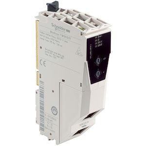 SCH410909_PHOTOHD_1 Schneider Electric Modicon TM5 - module de communication Sercos III Réf Rexel : BISCHTM5NS31 Réf Fab : TM5NS31 EAN13 : 3595864109091