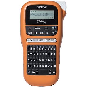 Brother Etiqueteuse portable pour les électriciens - Livrée avec mallette de transport  Réf BI  : BIBRTPTE110VP    Réf Fab :   PTE110VP  EAN13  : 4977766774970