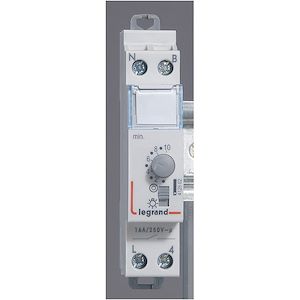 LEGRAND Minuterie modulaire 230V~ 50Hz et 60Hz - sortie 16A 250V~ - 1 module  Réf BI  : BILEG412602    Réf Fab :   412602  EAN13  :  3245064126021