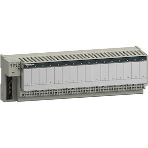 BISCHAB_image 1 Schneider Electric Telfast ABE7 - embase - relais embrochable - 16 voies - relais 12,5mm Réf BI : BISCHABE7R16T330 Réf Fab : ABE7R16T330 EAN13 : 3389110705096