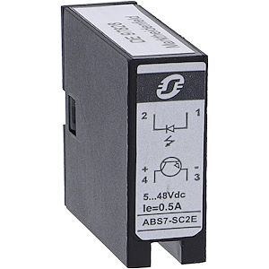 BISCHAB_image 1 Schneider Electric Telefast - relais statique embrochable - 10mm - sortie - 5..48Vcc - 0,5A Réf BI : BISCHABS7SC2E Réf Fab : ABS7SC2E EAN13 : 3389110644791