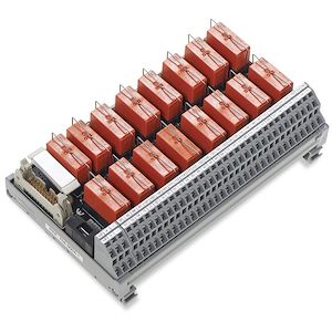 WAGO Interface T16S/Relais 1RT  Réf Rexel : BIWAG704-5004/000-001   Réf Fab : 704-5004/000-001  EAN13  :   4045454859480