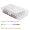 HANHEFLY Kit de résistances 600 pièces, composants à film métallique, 1 4 W, 30 valeurs, 10 Ω à 1 MΩ  Réf BI : BI‎HANHEFLYg2eix4vcn9  Réf Fab :  HANHEFLY   ASIN:  B0FCR9N2F1