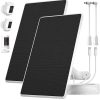 Aothaigro Panneau solaire pour caméra Ring - Chargeur solaire 6 W pour caméra Ring Stick Up et toute nouvelle caméra Spotlight Cam d'extérieur sans fil (batterie), charge rapide, support réglable, câble de 3 m   ref Fabricant:  Aothaigro    ASIN:  B0FS7WGR1Y