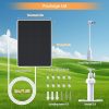 Aothaigro Panneau solaire pour caméra Ring - Chargeur solaire 6 W pour caméra Ring Stick Up et toute nouvelle caméra Spotlight Cam d'extérieur sans fil (batterie), charge rapide, support réglable, câble de 3 m   ref Fabricant:  Aothaigro    ASIN:  B0FS7WGR1Y